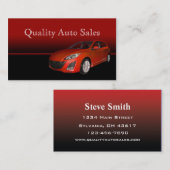 Carte De Visite Ventes et services automatiques (Devant / Derrière)