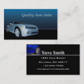 Carte De Visite Ventes et services automatiques (Devant / Derrière)