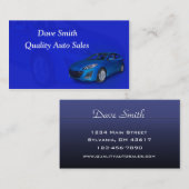 Carte De Visite Ventes et services automatiques (Devant / Derrière)