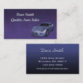 Carte De Visite Ventes et services automatiques (Devant / Derrière)