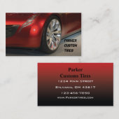 Carte De Visite Ventes et services automatiques hautes performance (Devant / Derrière)