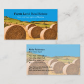 Carte De Visite Ventes Immobilières Agricoles Et Terrestres (Devant / Derrière)