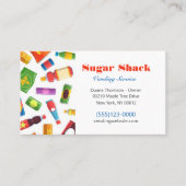 Carte De Visite Ventilateur de collations alimentaires Commerce de (Devant)