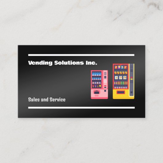 Carte De Visite Ventilateur noir (Devant)