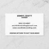 Carte De Visite Ventilateurs Rafraîchissements Solutions Line Art (Dos)