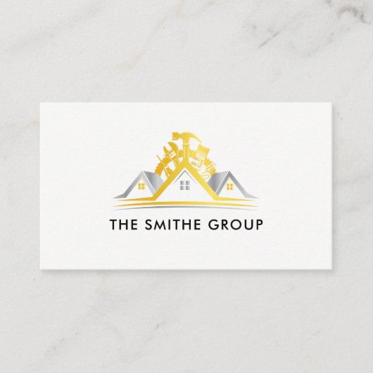 Carte De Visite Venture Capitalist | Corporate | Construction (Devant)