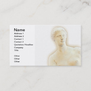 Carte De Visite Venus de Milo