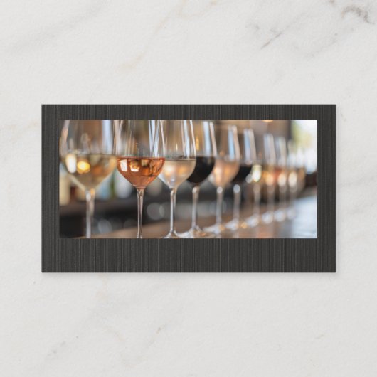 Carte De Visite Ver à vin | Goûter (Devant)