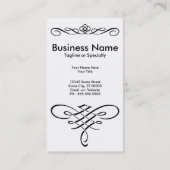 Carte De Visite verde de piment (Dos)