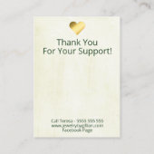 Carte De Visite Verdure Tropicale Verdoyante Sur Écran À Oreille B (Dos)