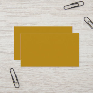 Carte De Visite Verge d'or foncé