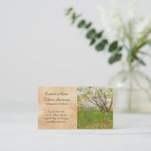 Carte De Visite Verger en beaux-arts de Vincent van Gogh de fleur (Debout devant)