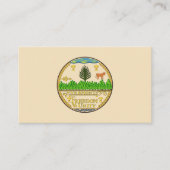 Carte De Visite Vermont Seal, Sceau du Vermont (Devant)