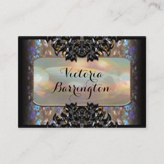 Carte De Visite Vermothe Sombey 3,5" professionnel de perle (Devant)