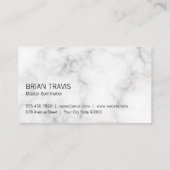 Carte De Visite Verre à vin Contre-espace Marbre (Dos)