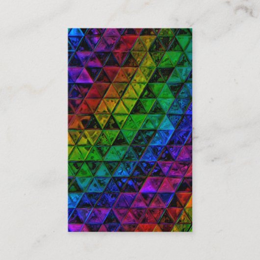 Carte De Visite Verre de fierté (Devant)