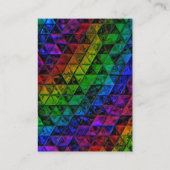 Carte De Visite Verre de fierté (Dos)