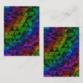 Carte De Visite Verre de fierté (Devant / Derrière)