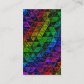 Carte De Visite Verre de fierté (Dos)