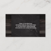 Carte De Visite Verre de vin et de fromage (Dos)