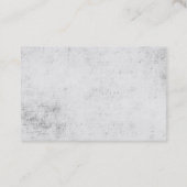 Carte De Visite Verre de vin | Rustique (Dos)