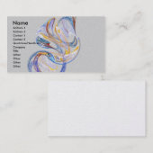 Carte De Visite Verre soufflé (Devant / Derrière)