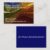 Carte De Visite Verre souillé (Devant / Derrière)