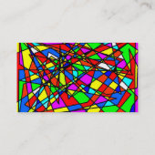 Carte De Visite Verre tendu (Dos)