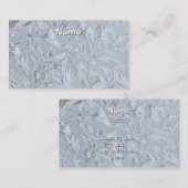 Carte De Visite Verre texturisé (Devant / Derrière)