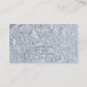 Carte De Visite Verre texturisé (Dos)