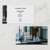 Carte De Visite Verrerie en laboratoire (Devant / Derrière)