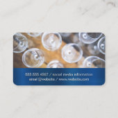 Carte De Visite Verres à vin | Vignoble (Dos)