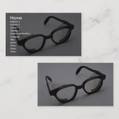 Carte De Visite Verres de sûreté (Devant / Derrière)