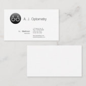 Carte De Visite Verres d'old-fashioned de style de bouton (Devant / Derrière)