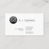 Carte De Visite Verres d'old-fashioned de style de bouton (Devant)