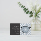 Carte De Visite Verres sales ponctuels de rayons (Debout devant)