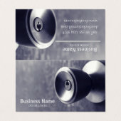 Carte De Visite verrous de porte (Extérieur déplié)