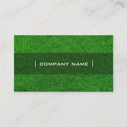 Carte de visite vert (Devant)