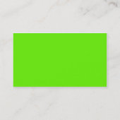 Carte De Visite Vert (Dos)