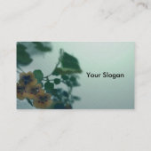 Carte de visite vert doux (Dos)