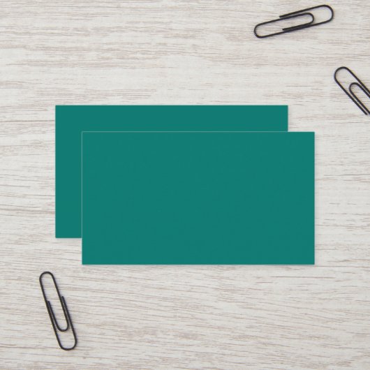 Carte de visite Vert Pin (Devant/Arrière en situation)