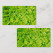 carte de visite verte (Devant / Derrière)