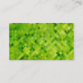 carte de visite verte (Dos)