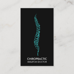 Carte De Visite Vertèbres de la colonne vertébrale orthopédique ch