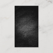 Carte de visite Vertical Chic Leather Effect Manag (Dos)