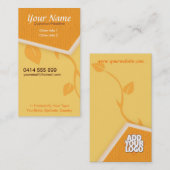 Carte de visite vertical CityNature (Devant / Derrière)