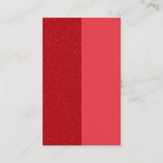 Carte de visite vertical de fractionnement tomate- (Devant)