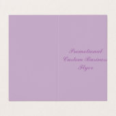 Carte de visite vertical plié de livre (Extérieur déplié)