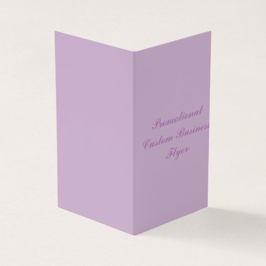 Carte de visite vertical plié de livre (Extérieur)