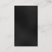 Carte De Visite Vertical tendance gris couleur moderne professionn (Dos)